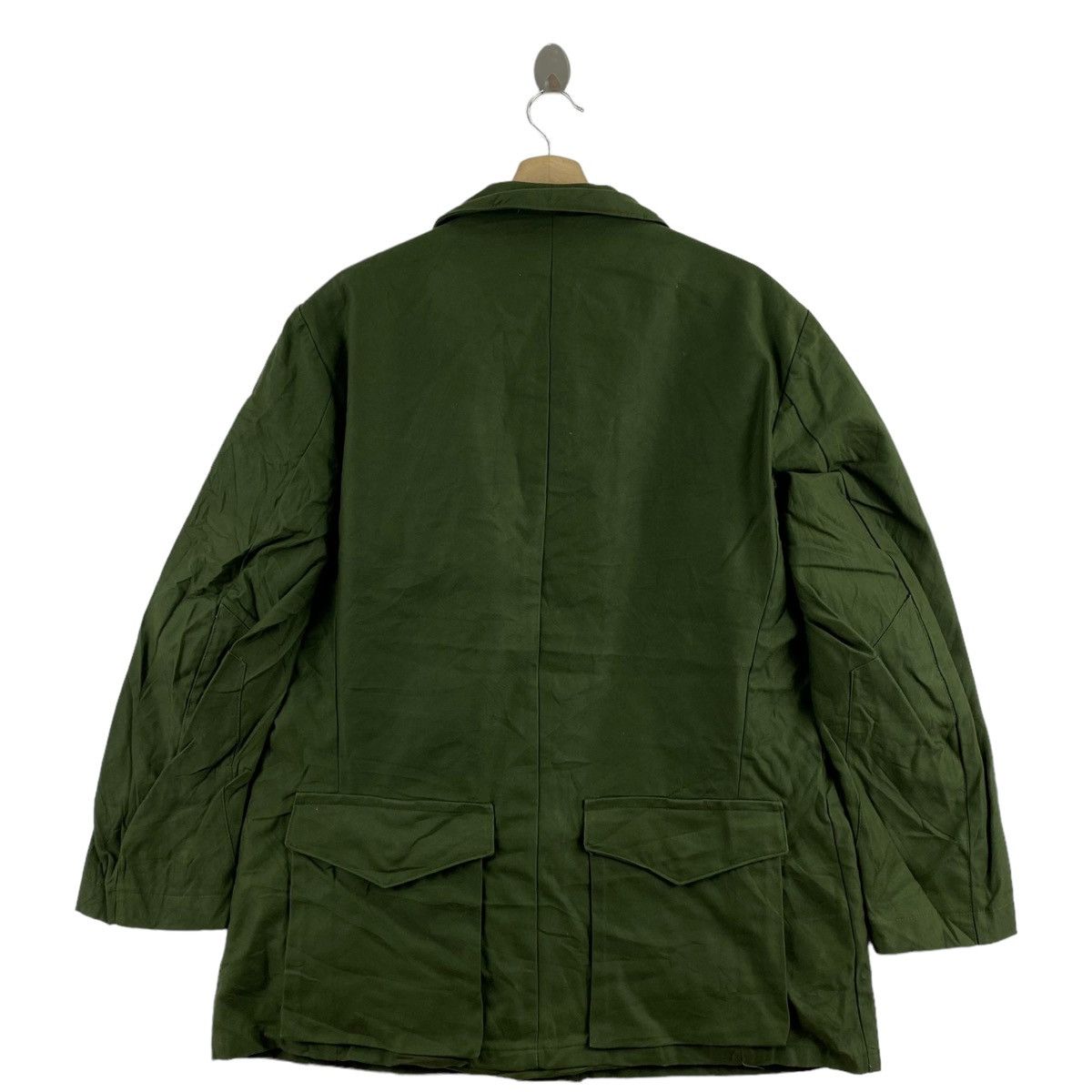 Vintage Vintage 70s 1971 Military C52 Swedish Army Soldier Jacket Size US XL / EU 56 / 4 - 4 Thumbnail
