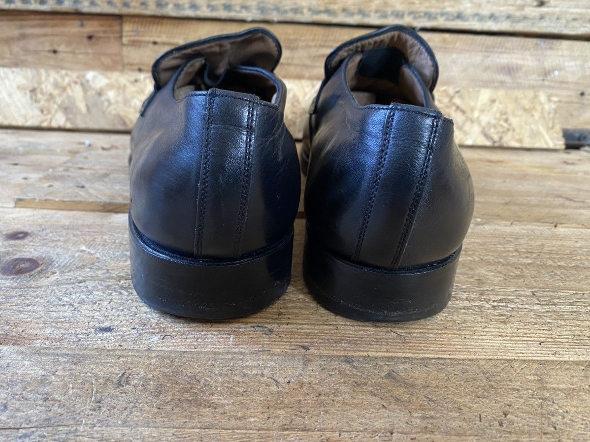 Heinrich Dinkelacker Heinrich dinckelacker black leather penny loafers sz uk 8.5 Size US 9.5 / EU 42-43 - 8 Thumbnail