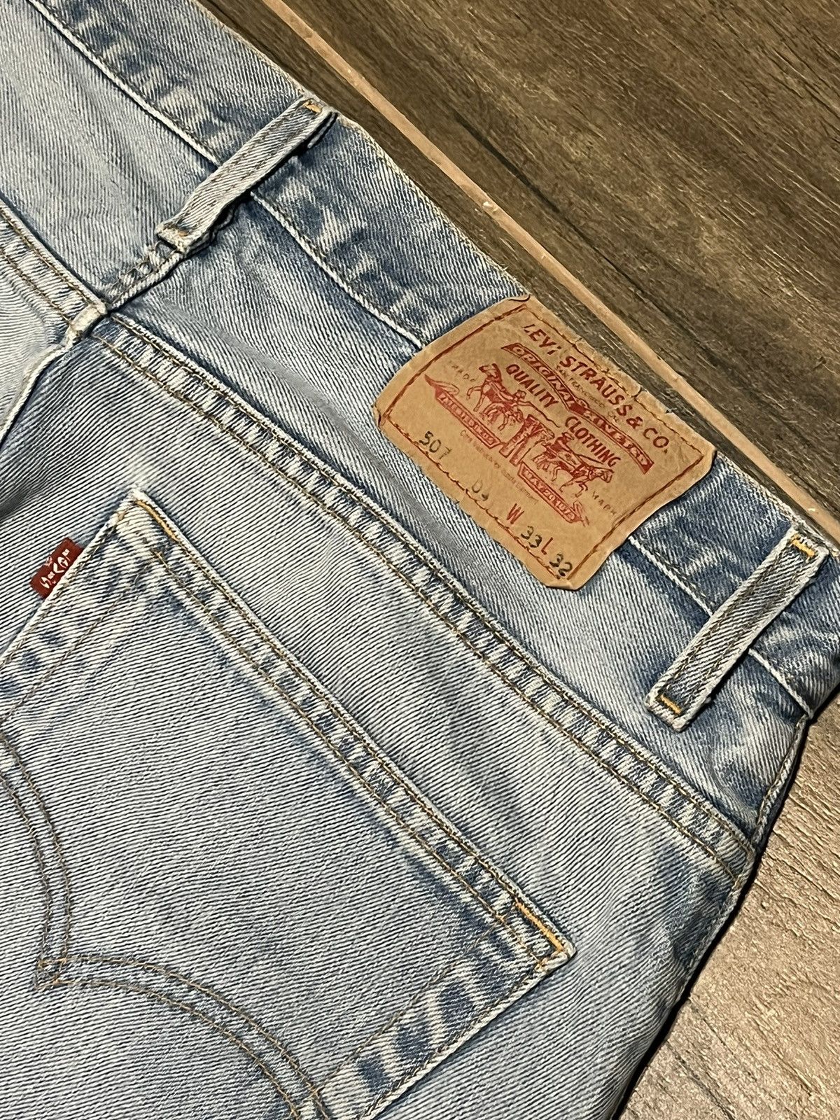 Levi's × Levi's Vintage Clothing Levis 507 Blue wash flared denim 517 like Size US 33 - 6 Thumbnail