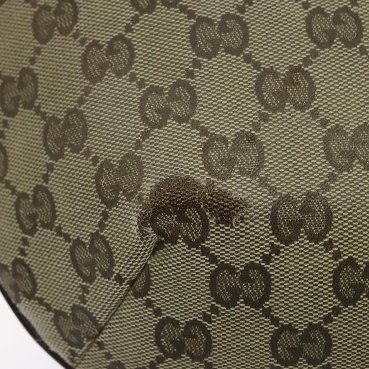 Gucci GUCCI GG Canvas Shoulder Bag Beige Gold Size ONE SIZE - 17 Thumbnail