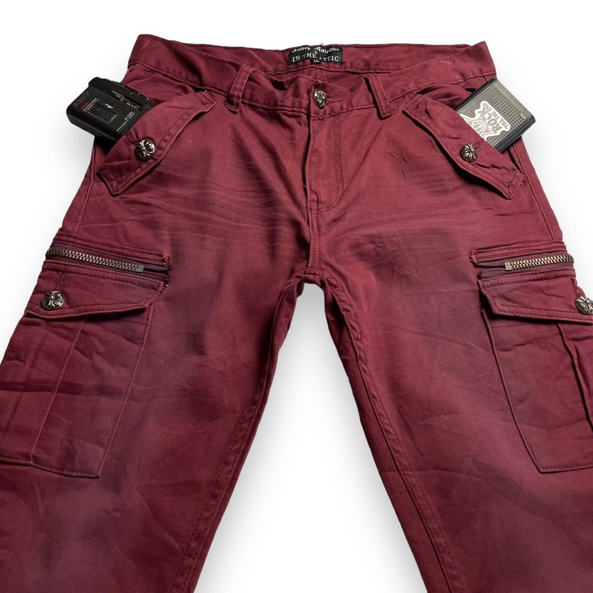 20471120 × Beauty Beast × In The Attic 🇯🇵 IN THE ATTIC x ANDRE MALRAUR CARGO PANTS Size US 31 - 6 Thumbnail