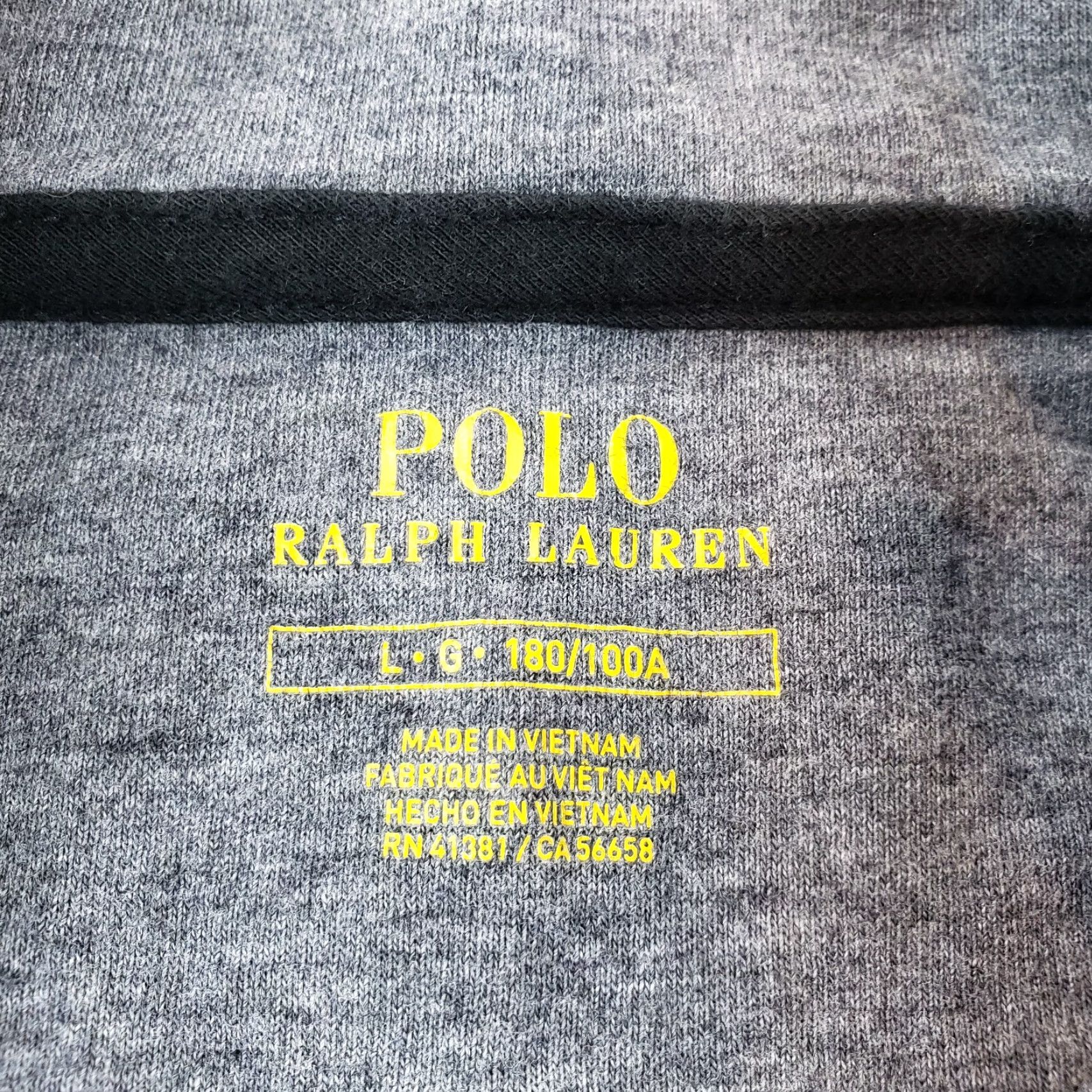 Polo Ralph Lauren Ralph Lauren Mens Large Black Mock Neck Pullover Sweater Size US L / EU 52-54 / 3 - 5 Thumbnail