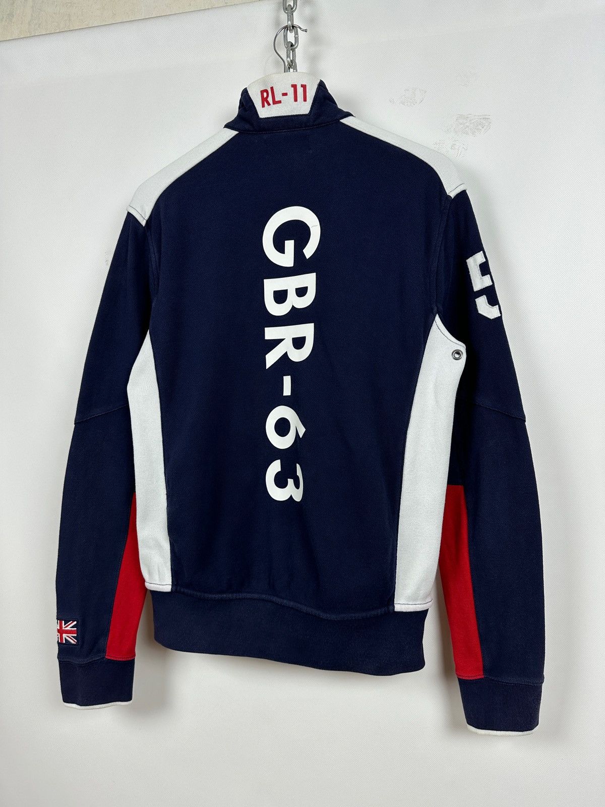 Polo Ralph Lauren Vintage Polo Ralph Lauren GBR Chief Keef Zip Sweatshirt Size US S / EU 44-46 / 1 - 17 Thumbnail