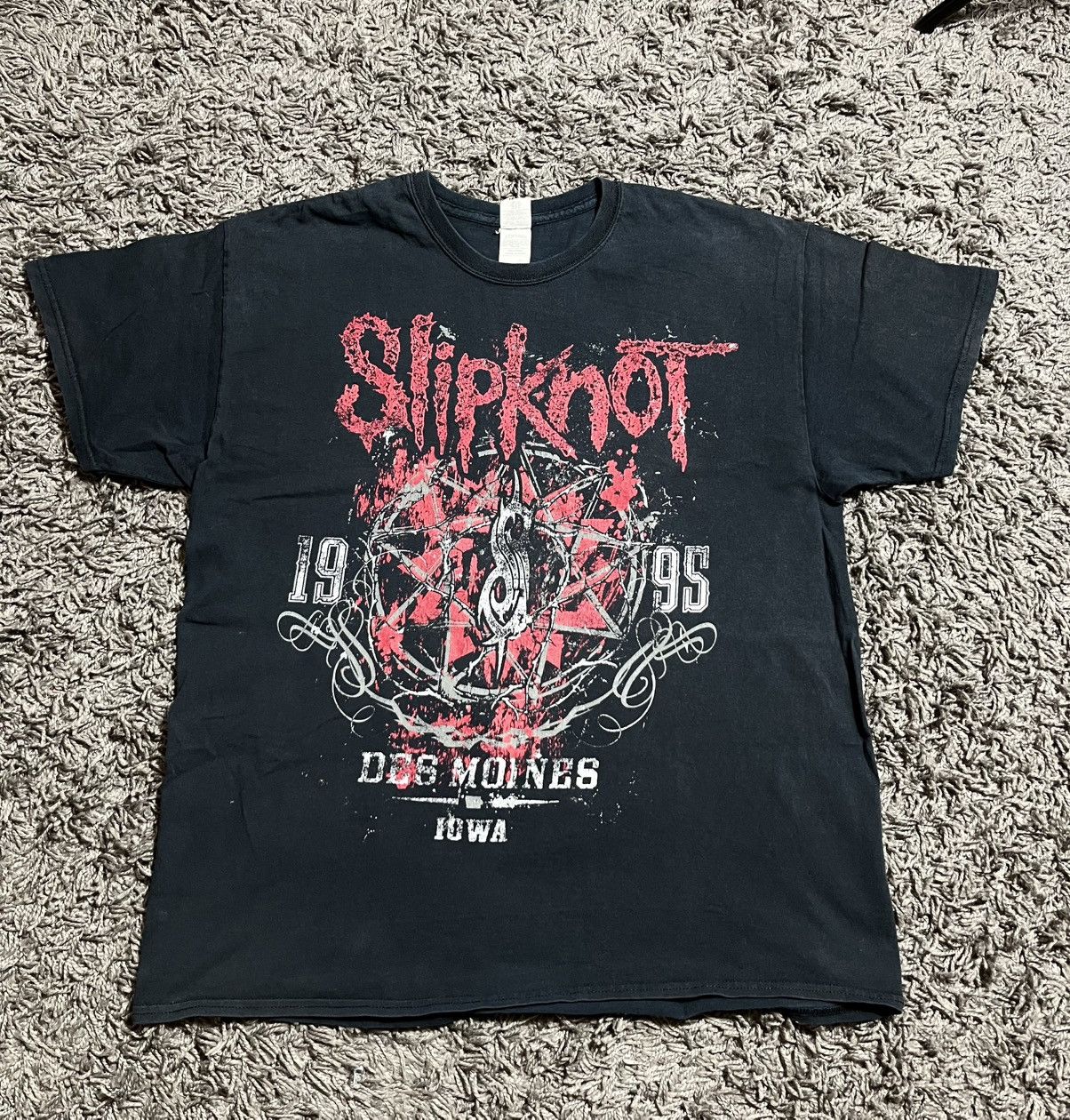 Slipknot SLIPKNOT VINTAGE FADED BAND ROCK COTTON TEE DOUBLE PRINTED Size US XL / EU 56 / 4 - 1 Thumbnail
