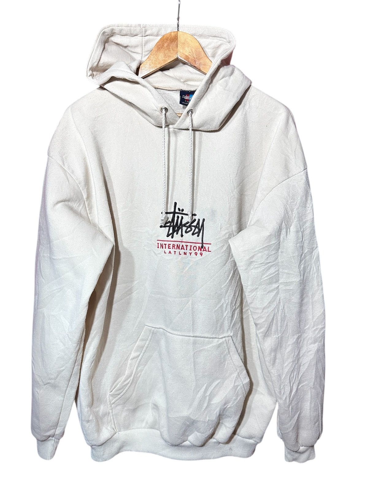 Stussy Vintage Stussy fleece hoodie Size US L / EU 52-54 / 3 - 1 Thumbnail