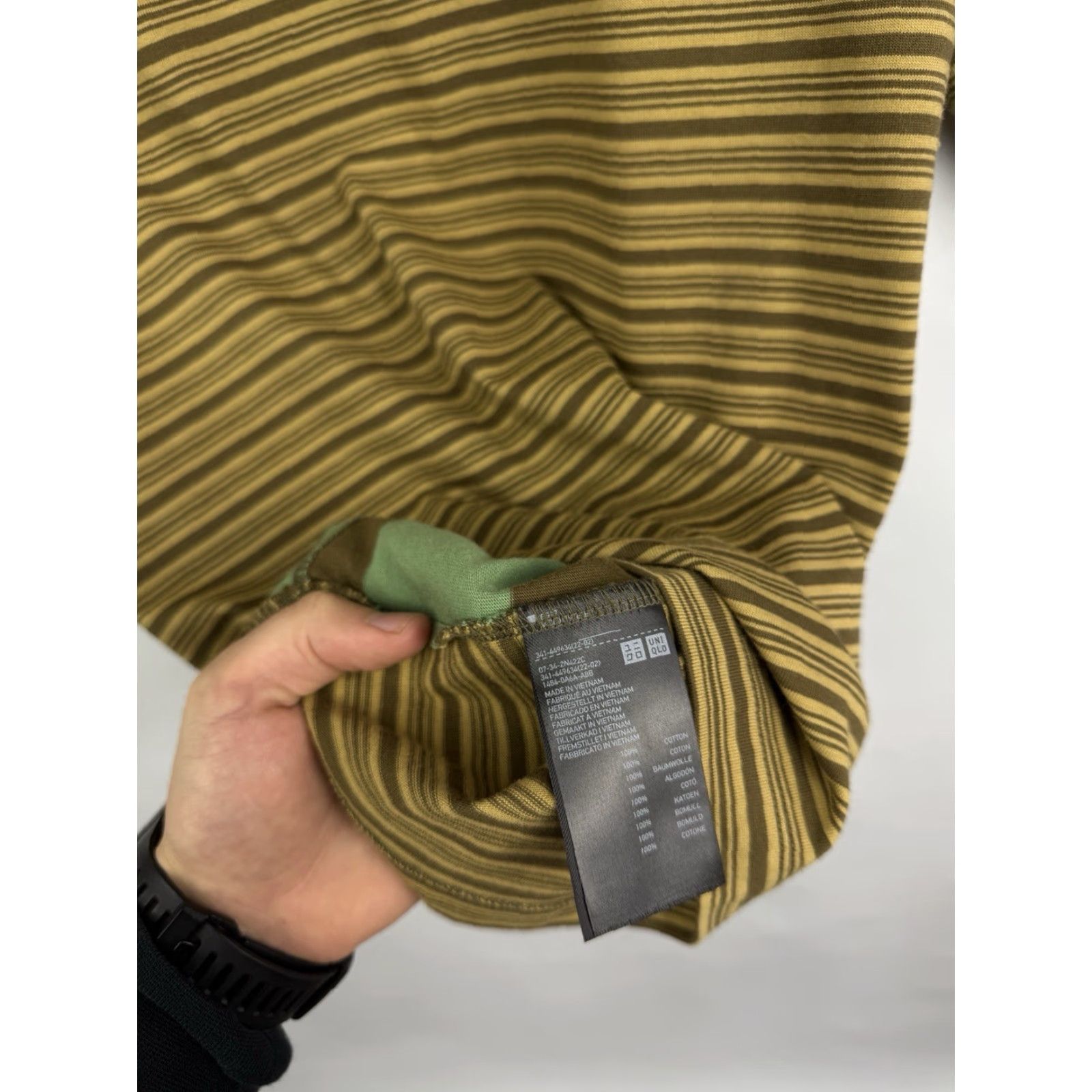 Marni Marni Uniqlo Rare Edition Striped T-Shirt Y2K SS22 Multicolor Striped Size S Men Shirt Size US S / EU 44-46 / 1 - 5 Thumbnail