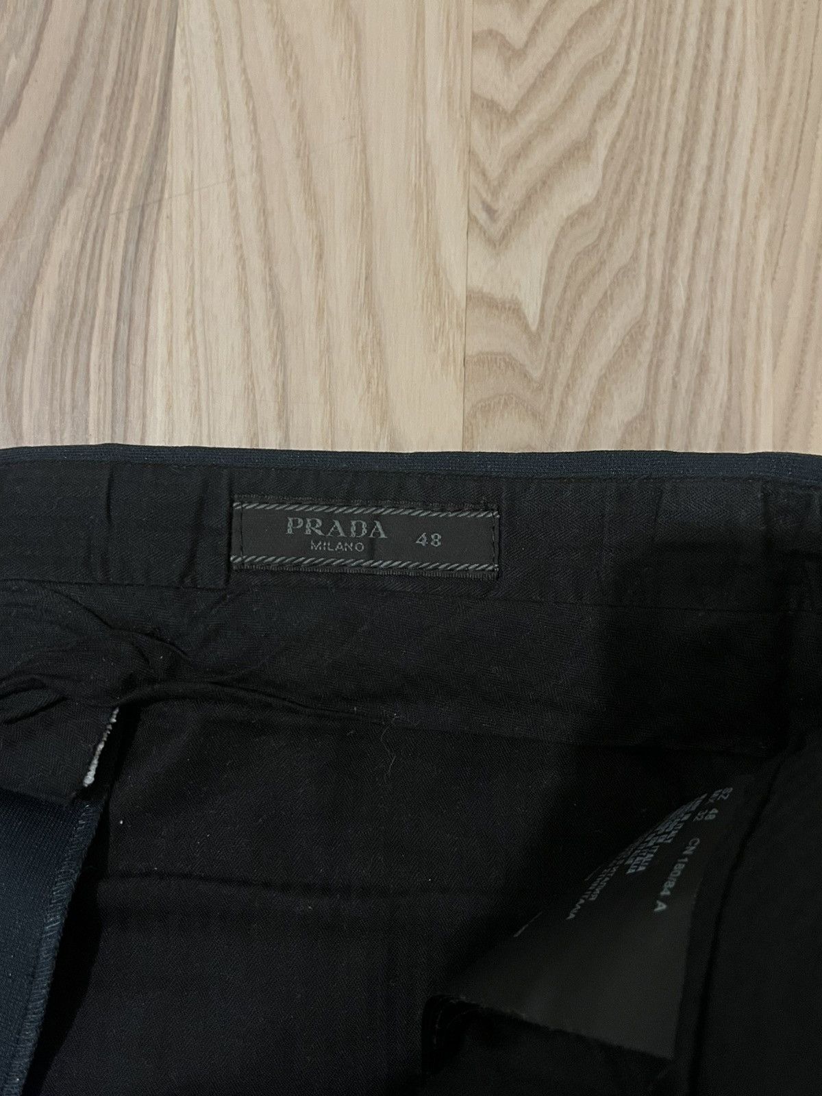 Prada Prada bootcut pleated tailors Size US 31 - 6 Thumbnail