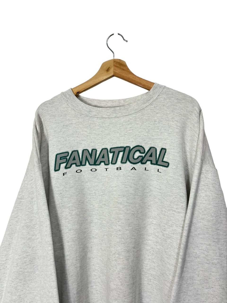 Vintage Vintage Fanatical Football sweatshirt size: 2XL Size US XXL / EU 58 / 5 - 3 Thumbnail