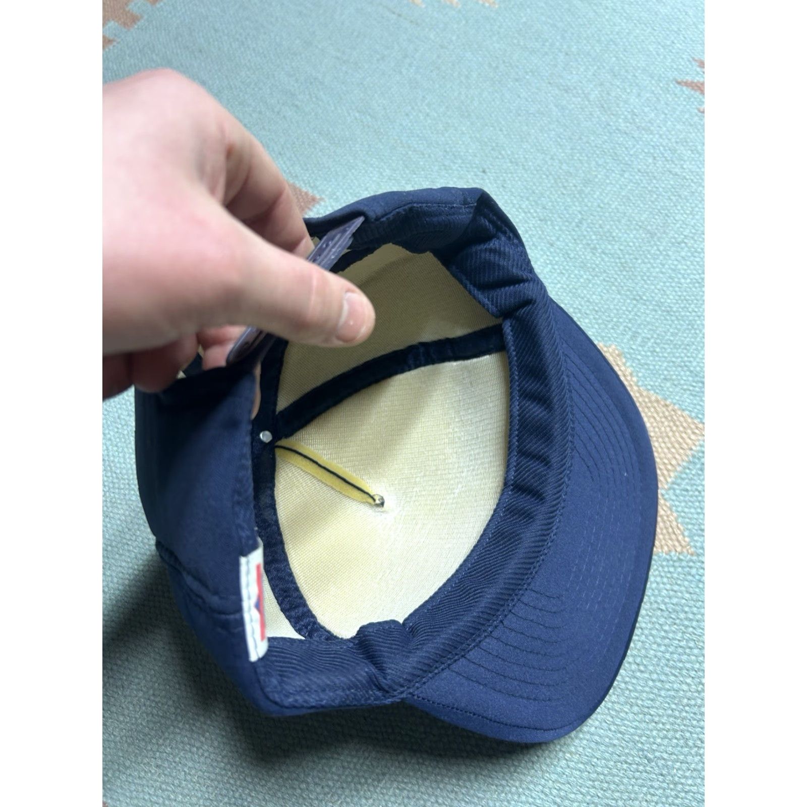 Equipment VINTAGE SnapBack Hat Cap Horner Equipment Co Saginaw Michigan blue HEC Adjustable Foam Men Cap/Hat Size ONE SIZE - 6 Thumbnail