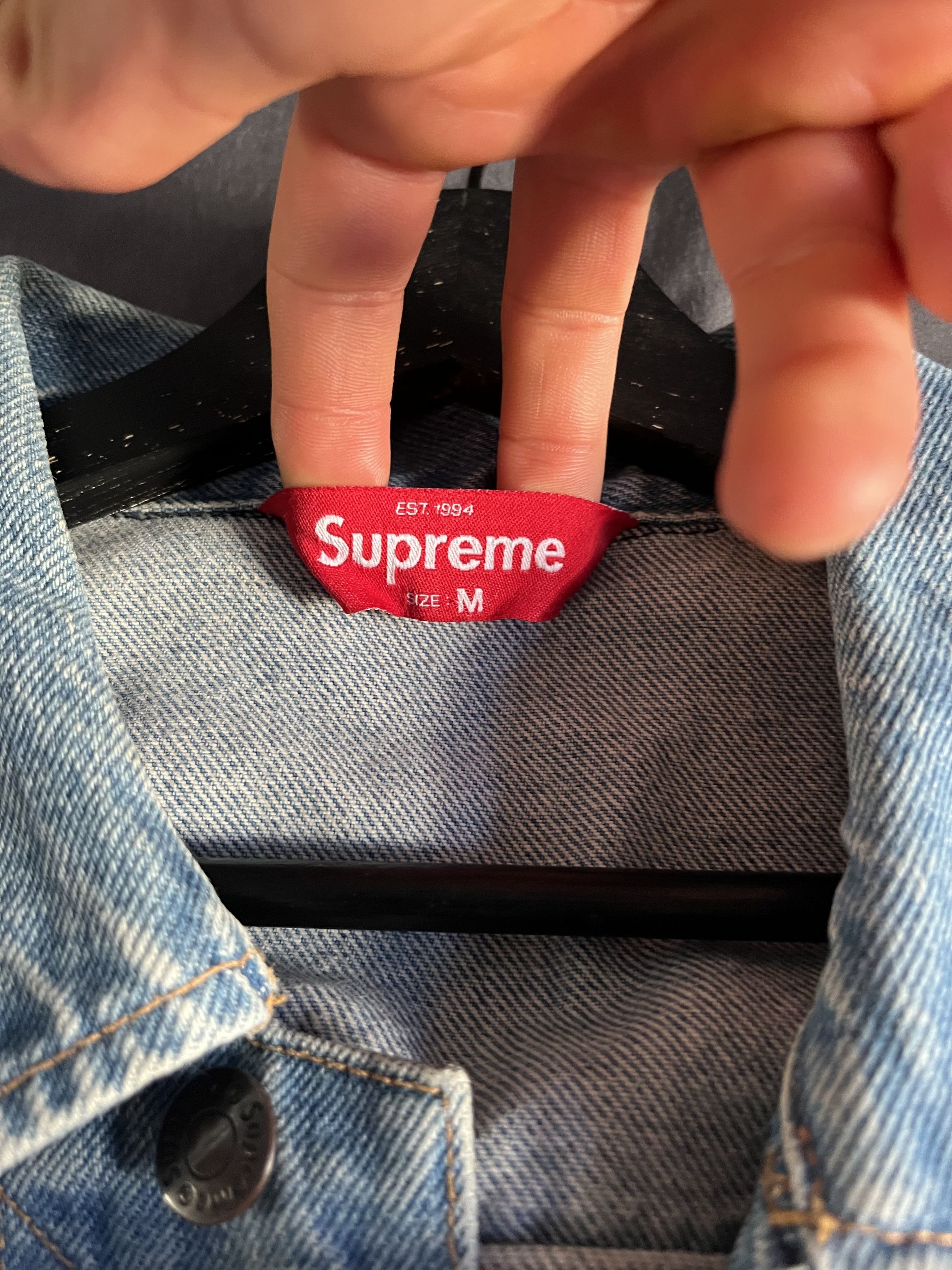 Supreme Supreme black sabbath denim Trucker custom patches Jacket Size US M / EU 48-50 / 2 - 6 Thumbnail