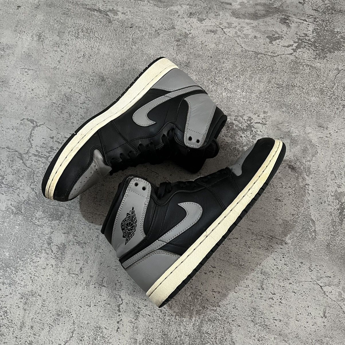 Jordan Brand × Nike × Vintage Nike Air Jordan 1 (2018) - Shadow Grey Size US 8 / EU 41 - 4 Thumbnail