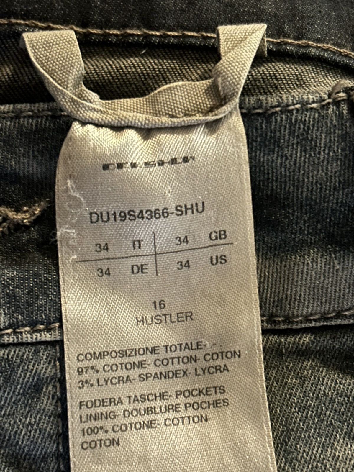 Rick Owens × Rick Owens Drkshdw Rick owens DRKSHDW Hustler denim Size US 34 / EU 50 - 6 Thumbnail