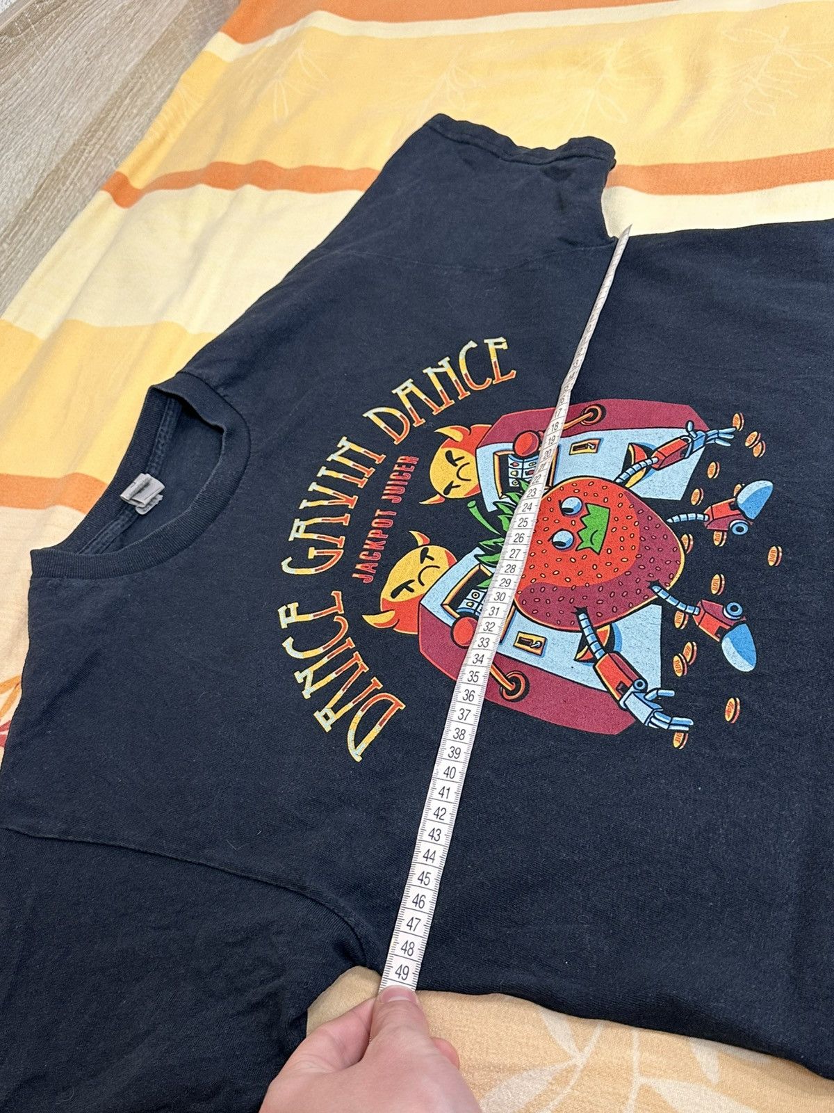 Band Tees 🔥 Dance Gavin Dance Jackpot Juicer Tour Rock Band T Shirt Size US M / EU 48-50 / 2 - 6 Thumbnail