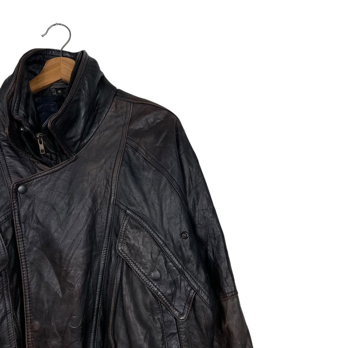 Japanese Brand Japanese Brand Motorcycle Riding Leather Jacket Size US M / EU 48-50 / 2 - 5 Thumbnail