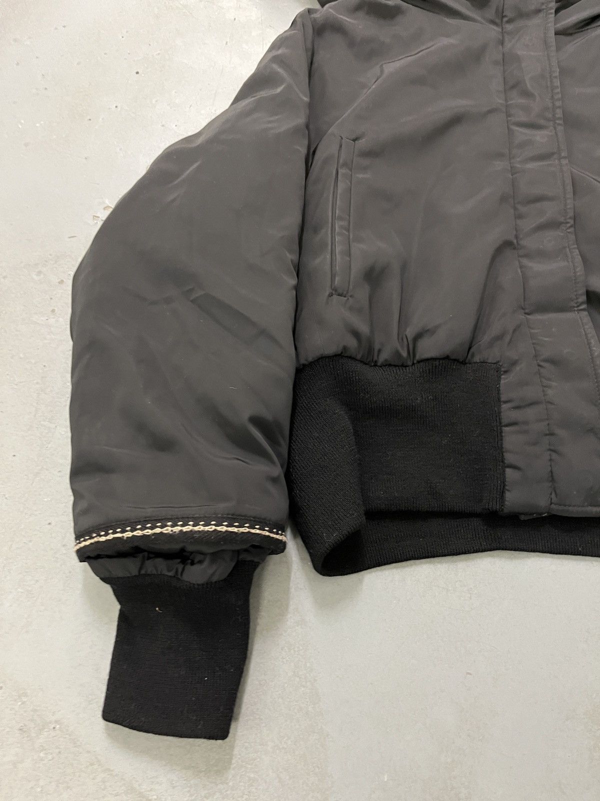 Marithe + Francois Girbaud Marithé + François Girbaud Double Split Fur Hood Jacket Size M / US 6-8 / IT 42-44 - 4 Thumbnail