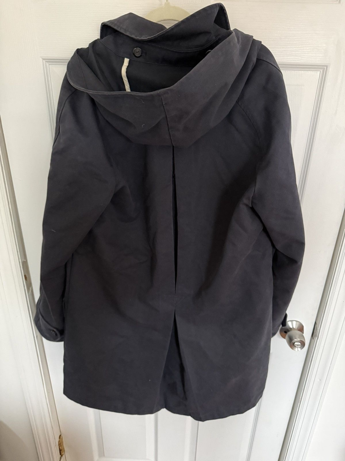A.P.C. A.P.C. Hooded Spring Jacket / Mac Navy Size M Size US M / EU 48-50 / 2 - 2 Thumbnail