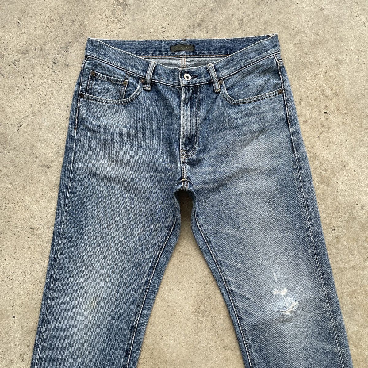 Japanese Brand × Jean × Vintage Vintage Japanese Brand Faded Jeans Denim Pants W32x30 Size US 32 / EU 48 - 3 Thumbnail