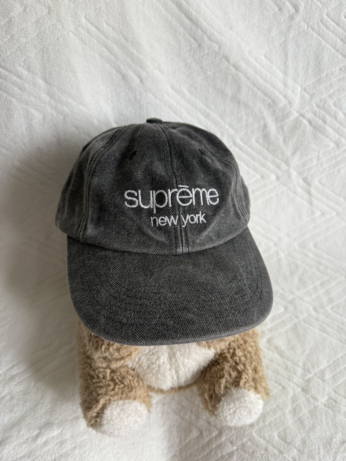 Supreme Supreme 2-Tone S Logo 6-Panel (Stone) | Grailed