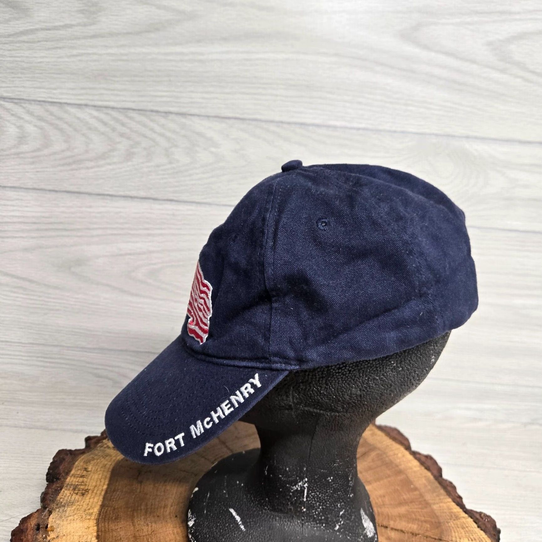 Bally VINTAGE US NAVY Navy Ball Cap Men Adjustable Blue Embroidered Baseball Hat Size ONE SIZE - 2 Thumbnail