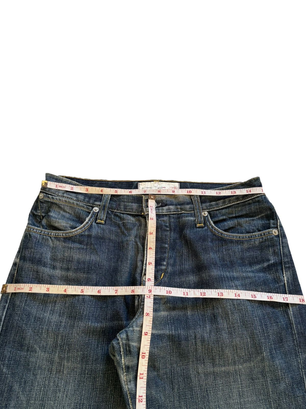 Paper Denim & Cloth Vintage Paper Denim & Cloth Mud Wash Bootcut Flare Jeans Size US 30 / EU 46 - 11 Thumbnail