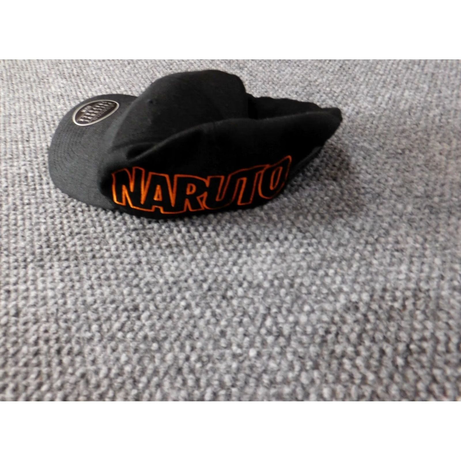 Vintage Naruto Hat Cap Snapback Men One Size Black Anime Ninja Casual Canvas Cotton Vis Media Size ONE SIZE - 3 Thumbnail