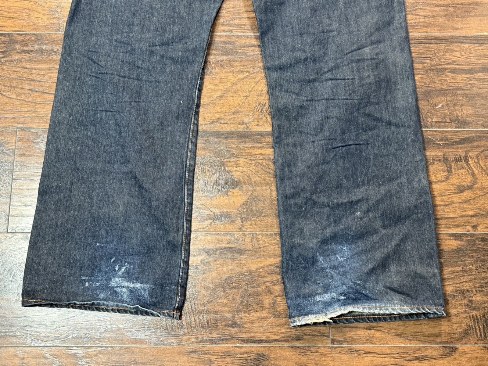 Ed Hardy Ed Hardy Jeans Embroidered Denim Relaxed Skull 40x34 Size US 40 / EU 56 - 2 Thumbnail