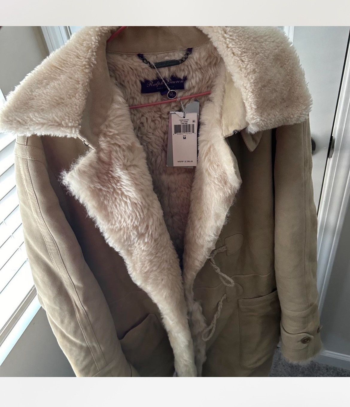 Ralph Lauren Purple Label Cream Ralph lauren purple label luxury furry trench coat Size M / US 6-8 / IT 42-44 - 5 Thumbnail