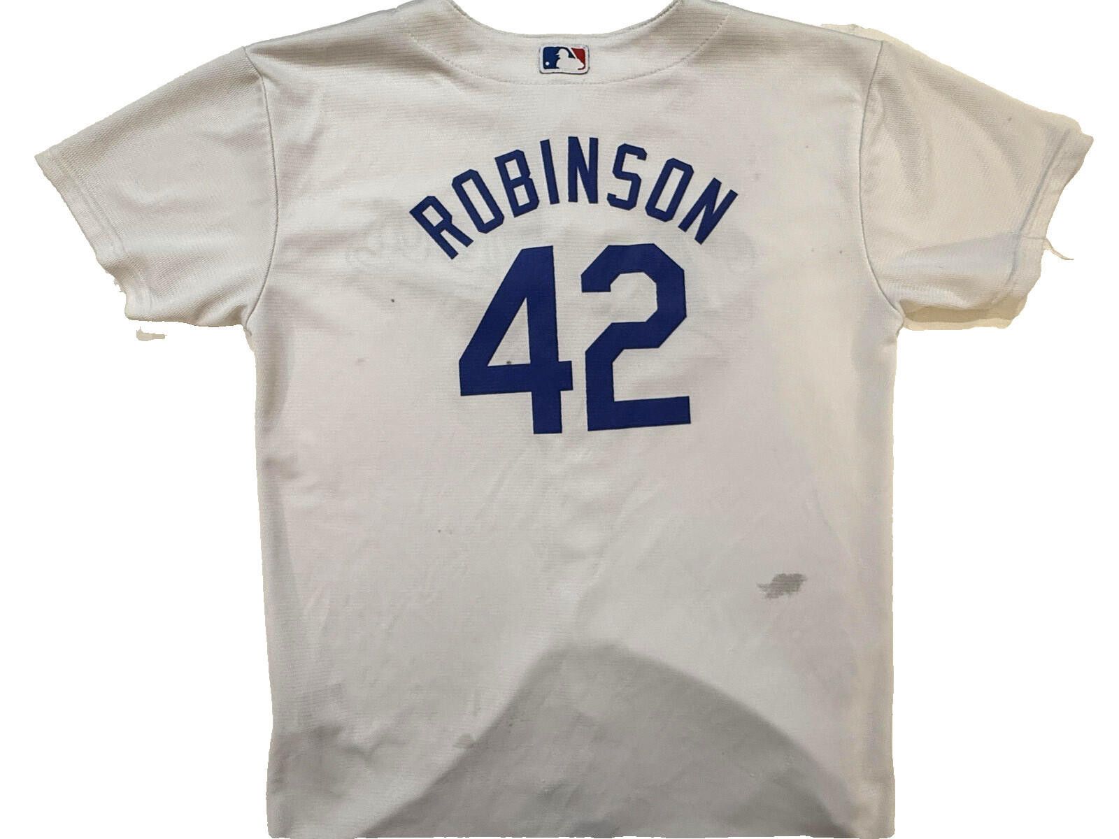Majestic Vintage Y2K Los Angeles Dodgers Jersey Men M Jackie Robinson Size US M / EU 48-50 / 2 - 2 Thumbnail