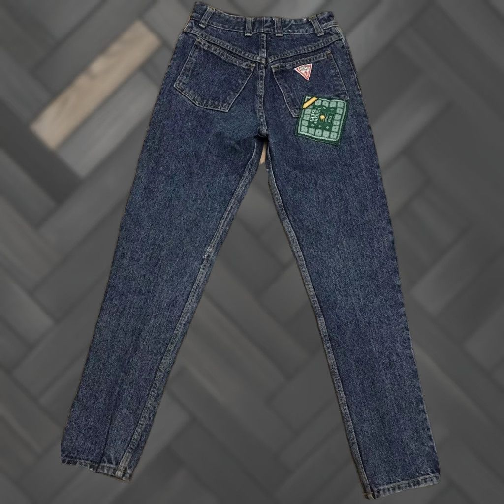Guess VINTAGE Guess Jeans High Waist Sz 28 25" Waist 80s 1980s Super Sportswear USA Size 28" / US 6 / IT 42 - 1 Thumbnail
