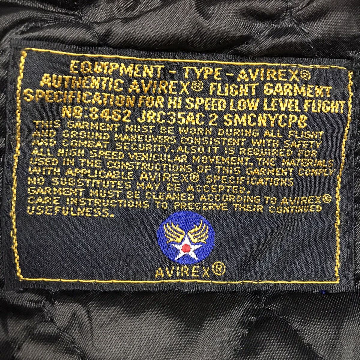 Avirex AVIREX BOMBER LEATHER JACKET BIG LOGO SUN FADED LEATHER Size US XS / EU 42 / 0 - 14 Thumbnail