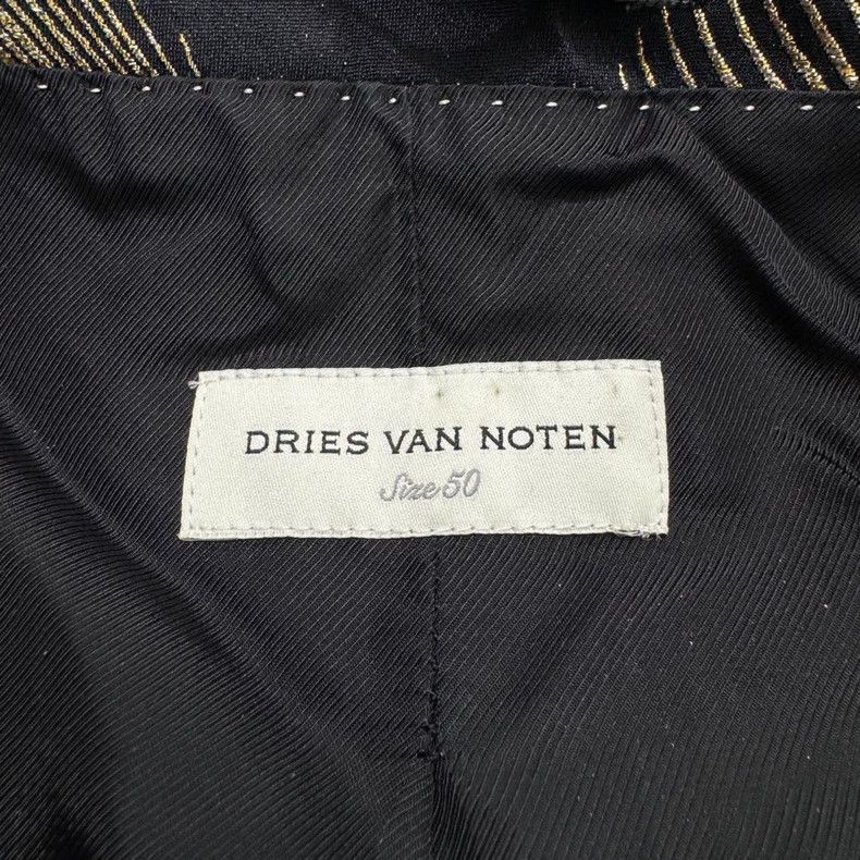Dries Van Noten DRIES VAN NOTEN size:50 Optical vortex suit jacket Size XS / US 0-2 / IT 36-38 - 3 Thumbnail