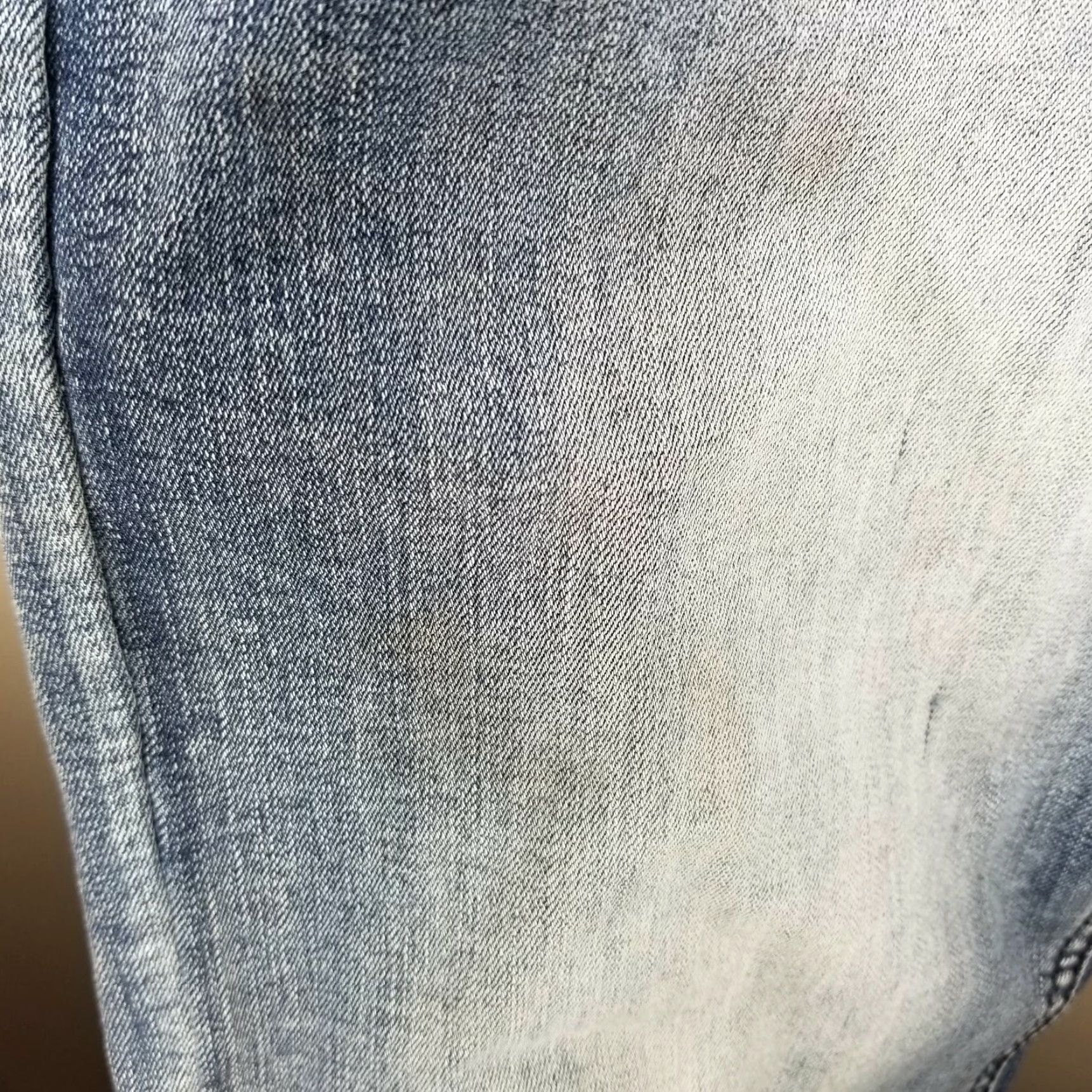 Vintage Blue Cult Womens Jeans Distressed Straight Size 32 Blue Denim Size 24" / US 00 / IT 34 - 3 Thumbnail