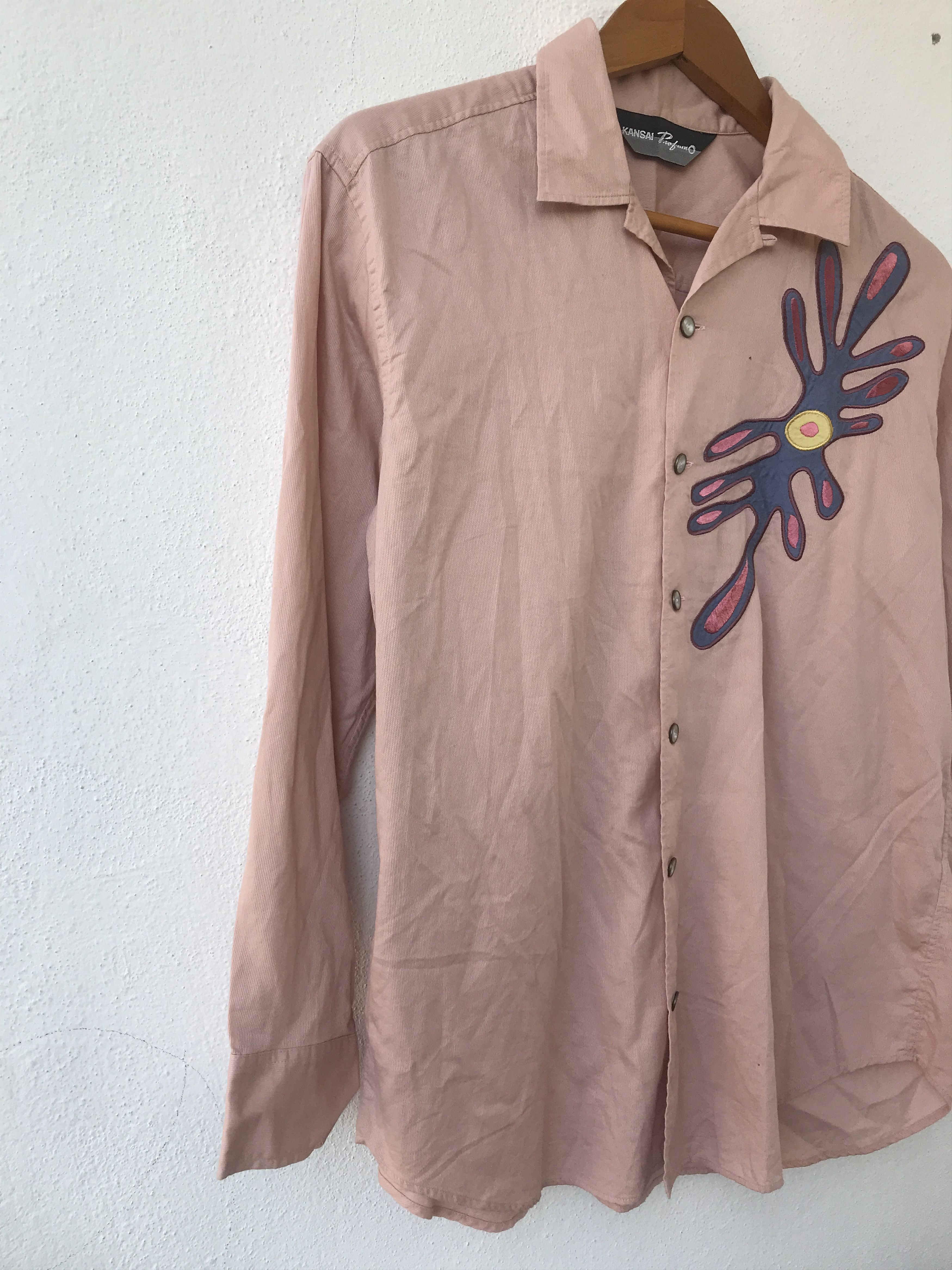 Kansai Yamamoto Kansai yamamoto button ups shirt Size US M / EU 48-50 / 2 - 2 Thumbnail