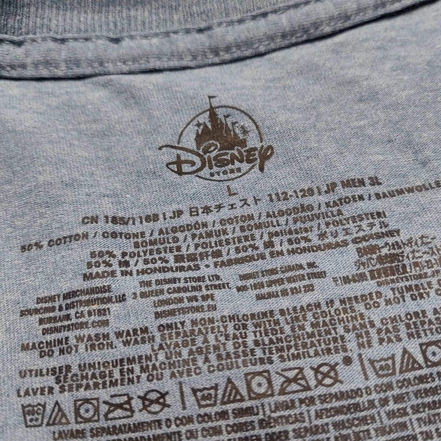 Disney DISNEY STORE Luke Skywalker The Force Is Strong In My Family Men Large Blue Graphic T-Shirt NEW Size US L / EU 52-54 / 3 - 3 Thumbnail