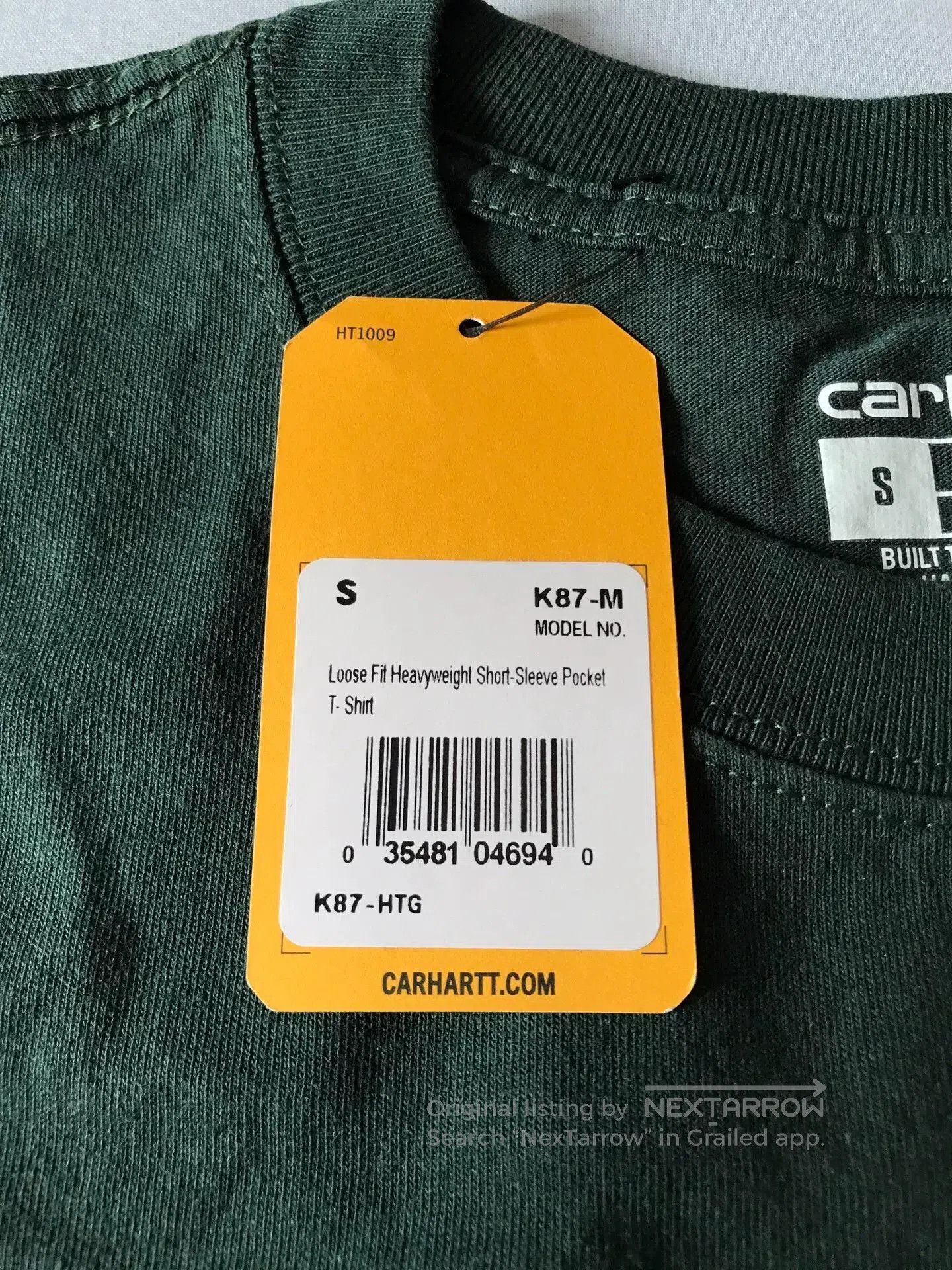 Carhartt Carhartt K87 Short Sleeve T. Size US S / EU 44-46 / 1 - 7 Thumbnail