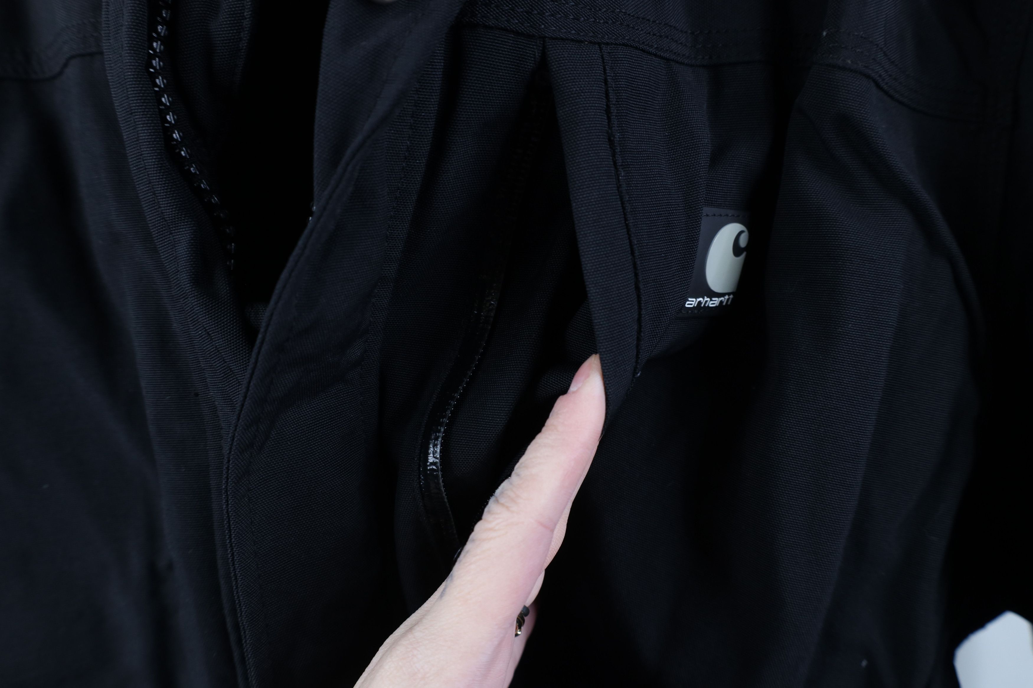 Carhartt Vintage Y2K Carhartt Box Logo Full Zip Ballistic Jacket Size US M / EU 48-50 / 2 - 5 Thumbnail
