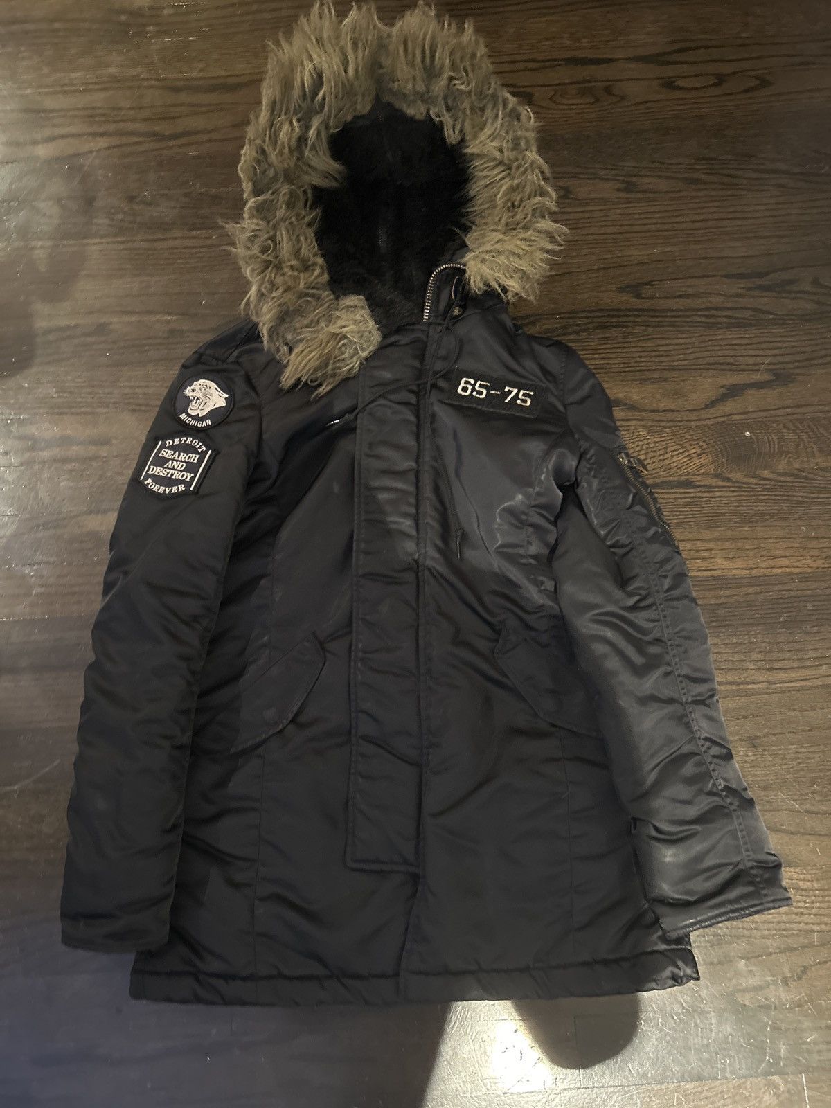 Hysteric Glamour Hysteric Glamour Search and Destroy Parka/Fur Jacket 65-75 Size US S / EU 44-46 / 1 - 1 Thumbnail