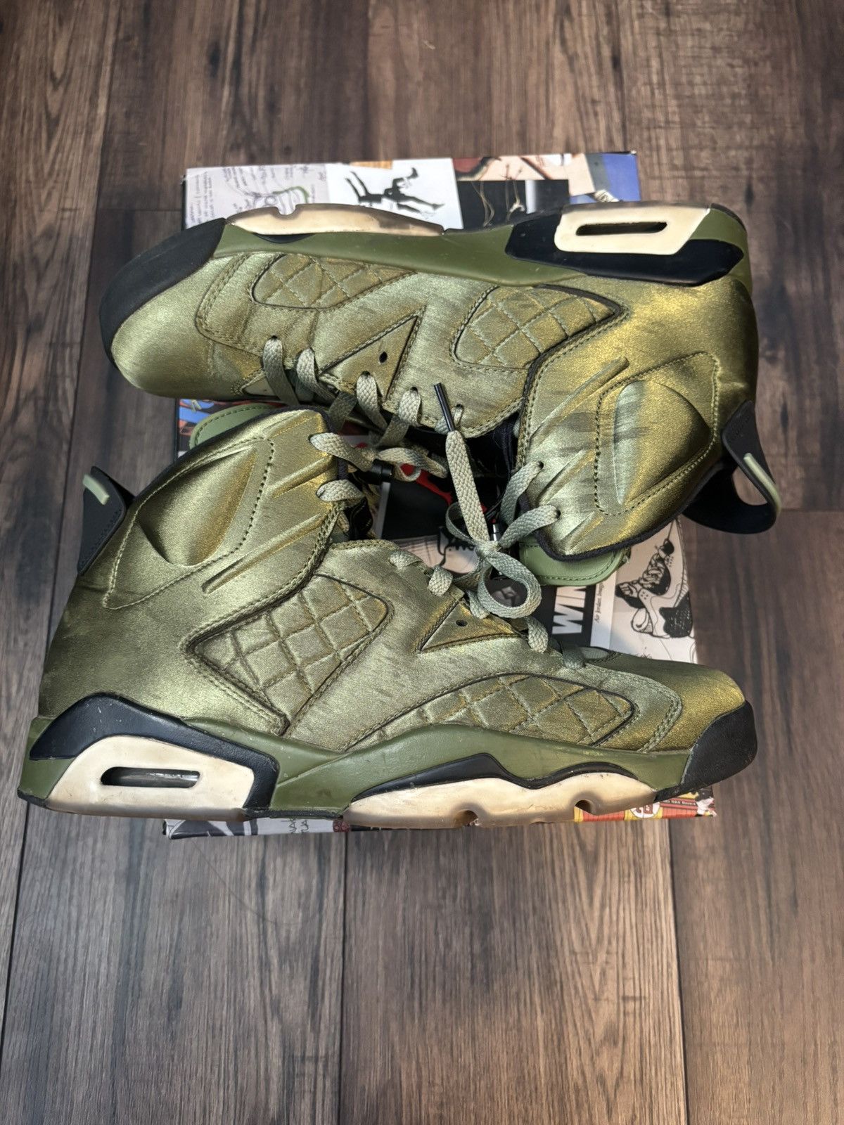 Jordan Brand Size 10 - Jordan 6 Pinnacle Promo Flight Jacket (2017) Size US 10 / EU 43 - 3 Thumbnail