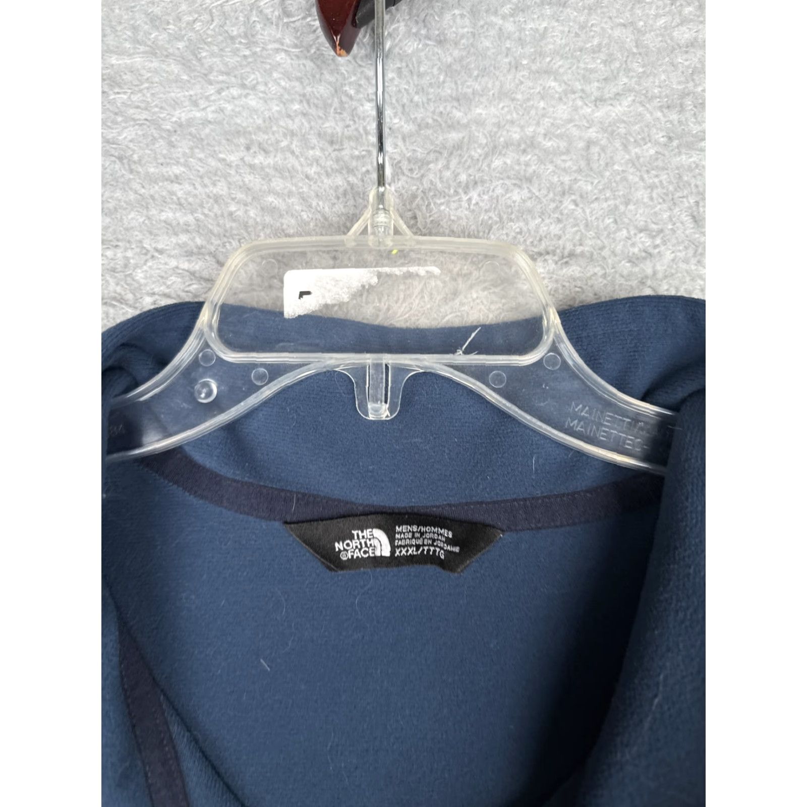 The North Face The North Face Sweatshirt Men 3XL Blue 1/4 Zip Mock Neck Logo Pullover Polyester Sweatshirt Size US XXL / EU 58 / 5 - 7 Thumbnail