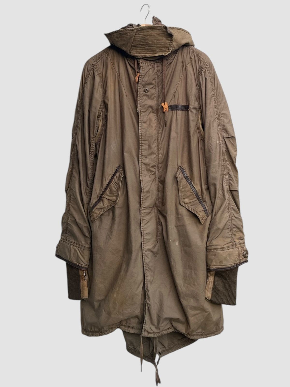 GOA GOA Olive Post Apocalypse Military Bono Parka Size US M / EU 48-50 / 2 - 2 Thumbnail