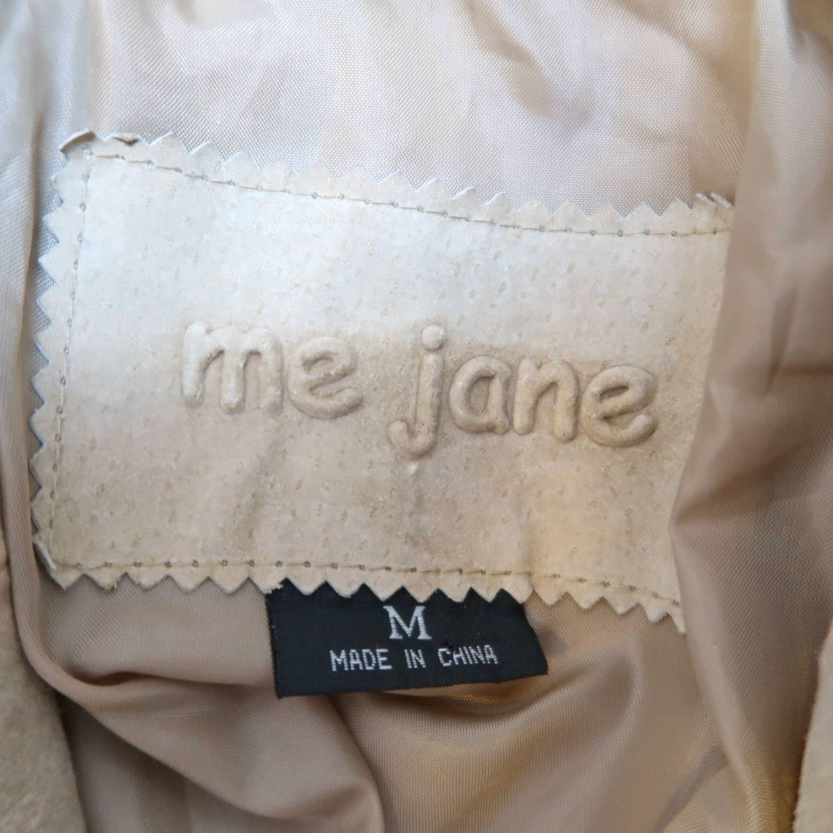 Vintage VINTAGE Me Jane tan suede leather western style jacket coat M Size M / US 6-8 / IT 42-44 - 4 Thumbnail