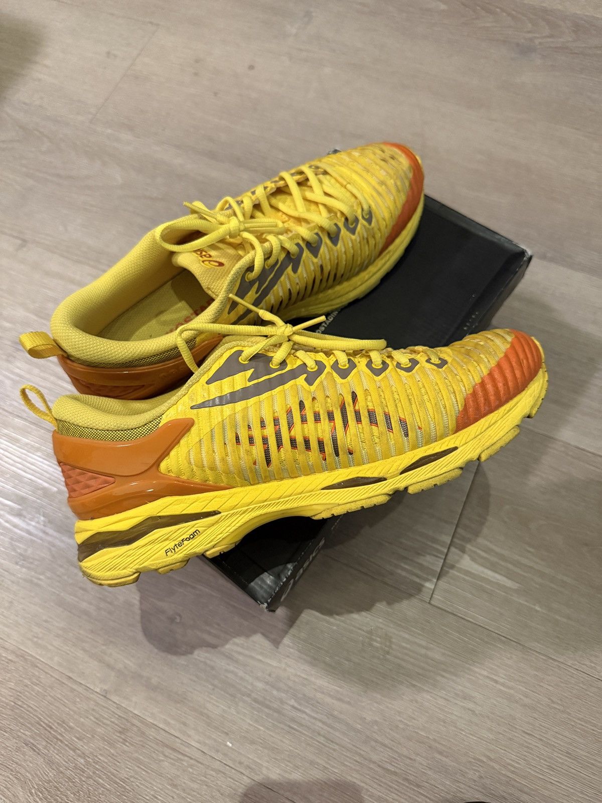 Asics × Kiko Kostadinov ASICS x Kiko Kostadinov Gel-Delva Yellow Size US 10 / EU 43 - 5 Thumbnail