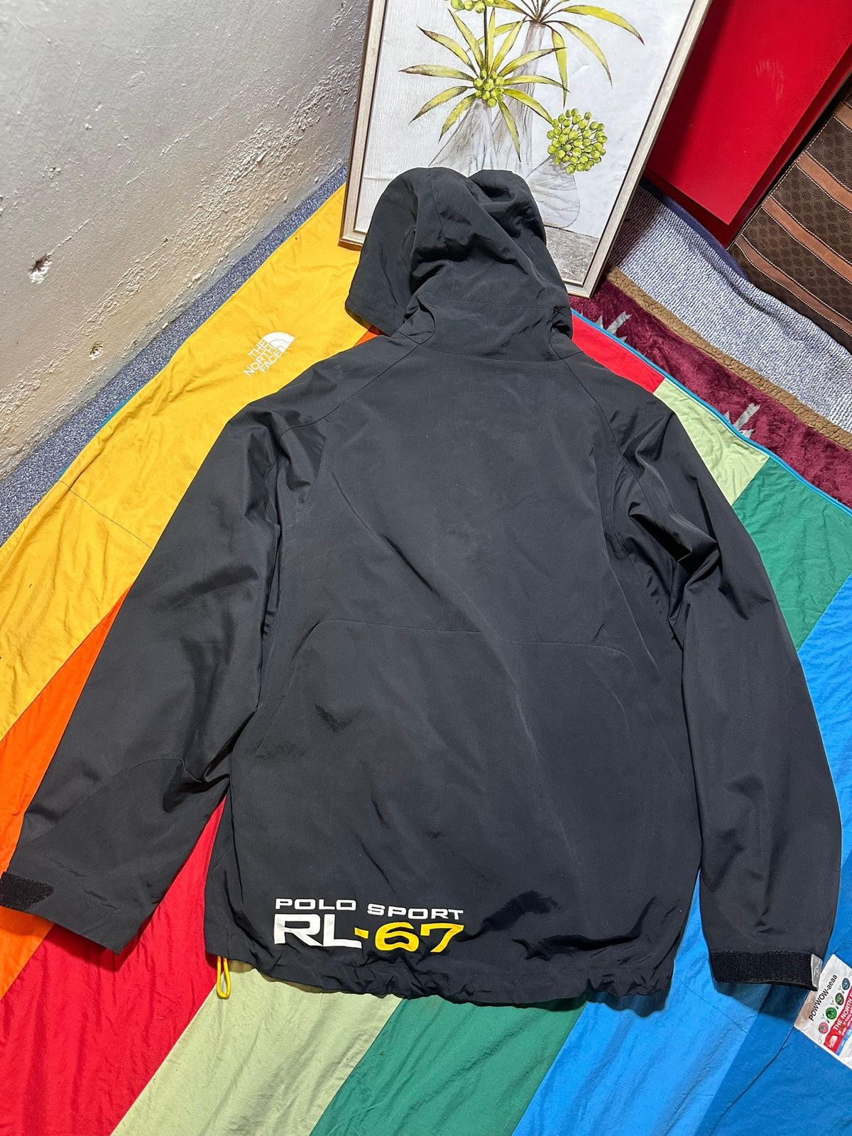 Polo Ralph Lauren Polo Sport 90s Vintage RL 67 Hoodie Jacket Size US L / EU 52-54 / 3 - 3 Thumbnail