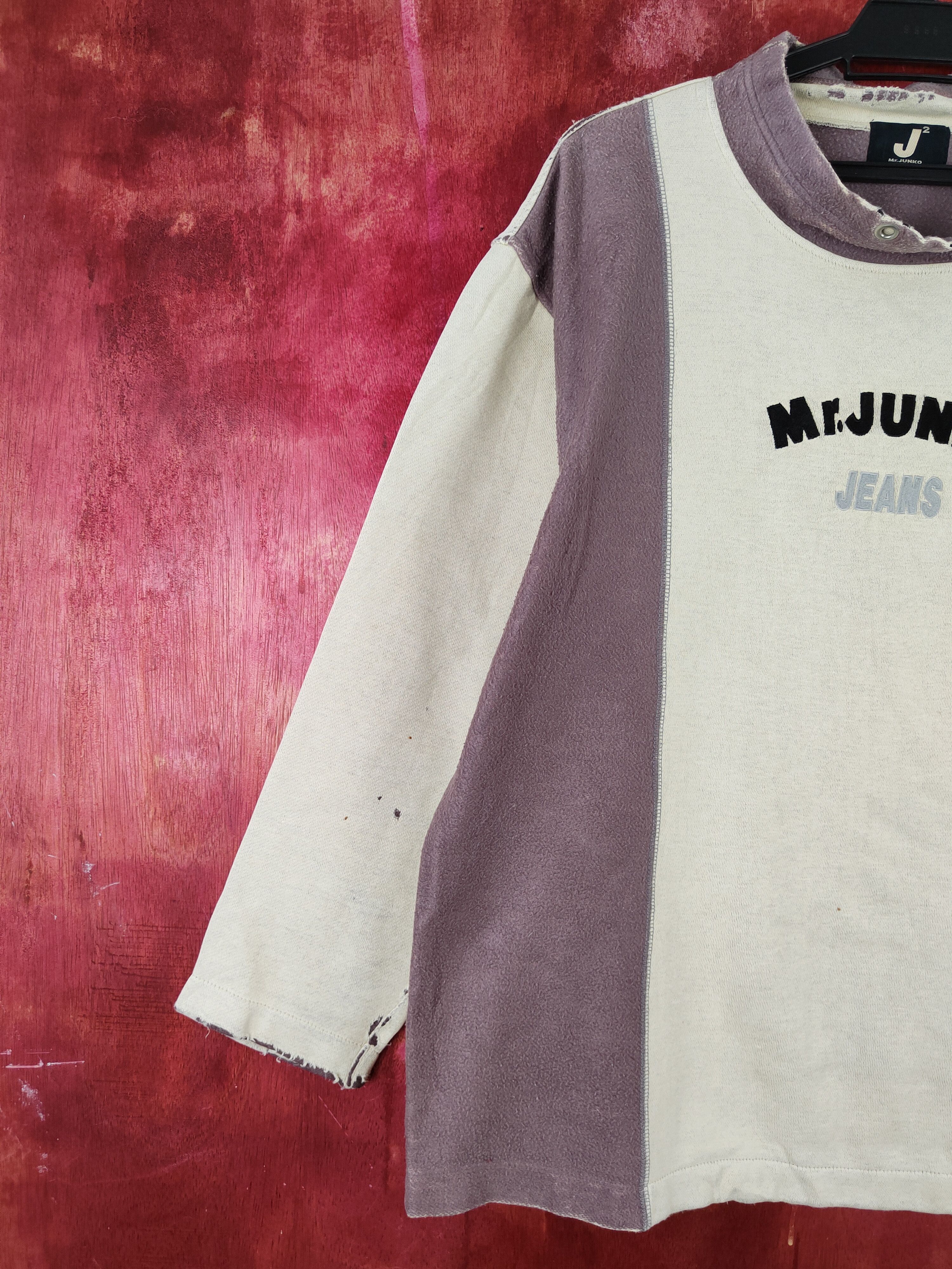 Mr. Junko Mr.Junko ripped vintage Faded Sweatshirts #S2132 Size US L / EU 52-54 / 3 - 5 Thumbnail