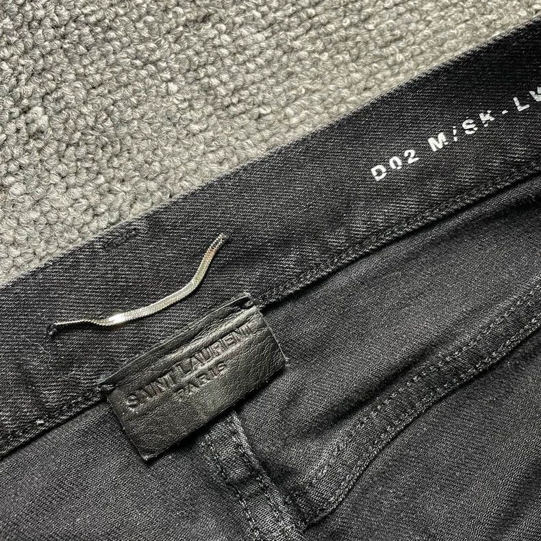 Saint Laurent Paris Saint Laurent size m Black washed jeans 2504-Nextarrow Size US 30 / EU 46 - 3 Thumbnail