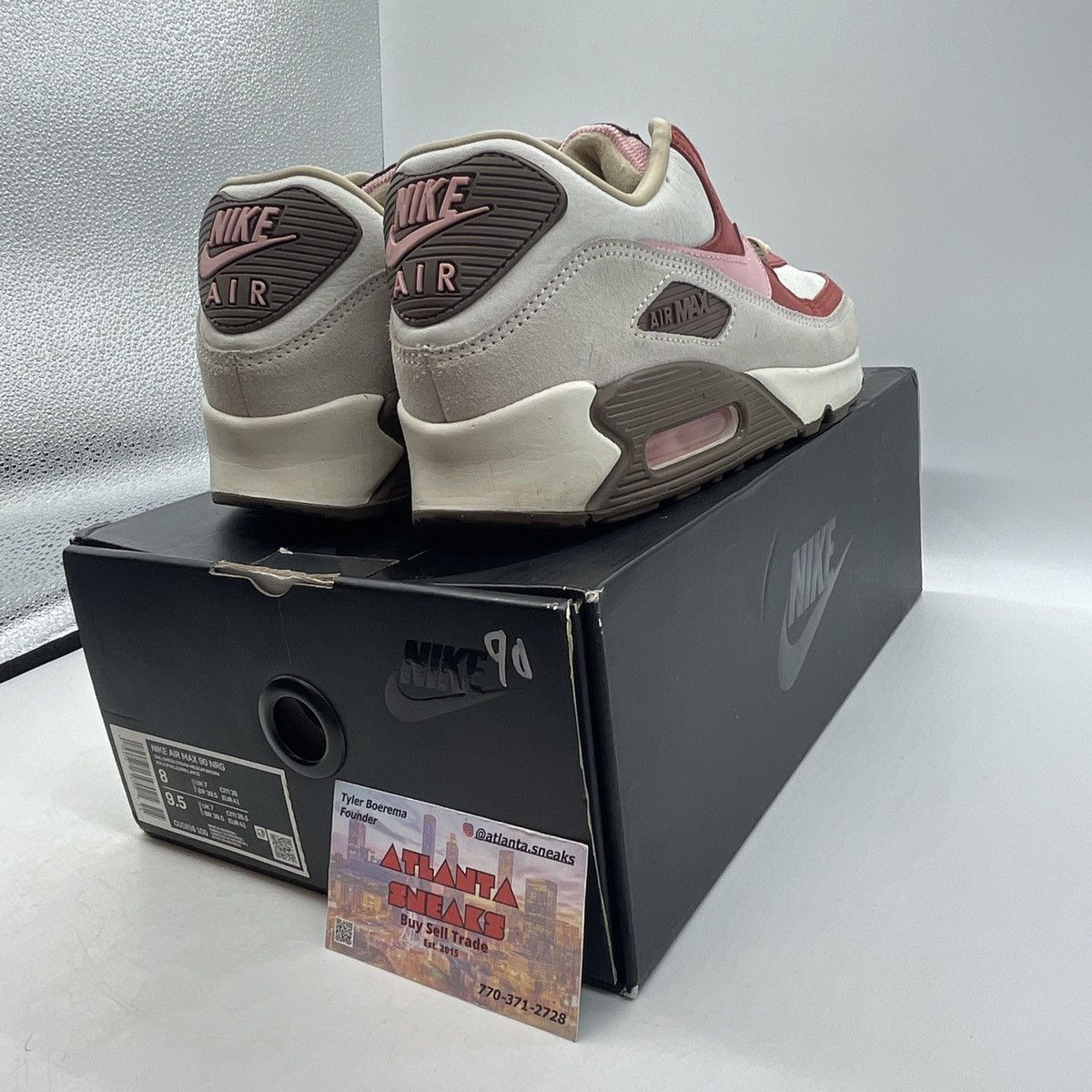 Nike DQM x air max 90 bacon Size US 8 / EU 41 - 5 Thumbnail