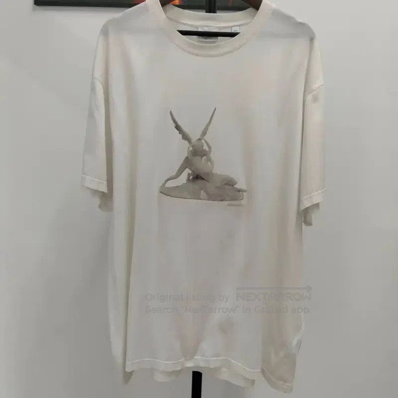 Burberry Burberry White Cotton Summer T-Shirt. Size US XXL / EU 58 / 5 - 1 Thumbnail