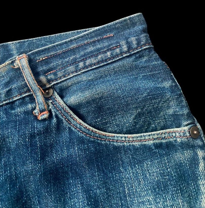 KATO 💥BEST OFFER💥VINTAGE KATO TOOL PROJECT SELVEDGE DENIM Size US 33 - 13 Thumbnail