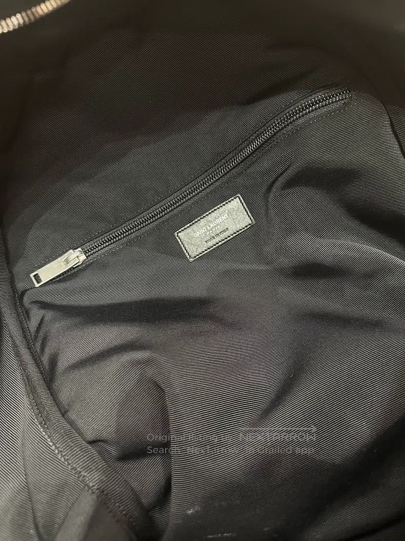 Saint Laurent Paris Saint Laurent Paris Studded Backpack Canvas Backpack Size ONE SIZE - 6 Thumbnail