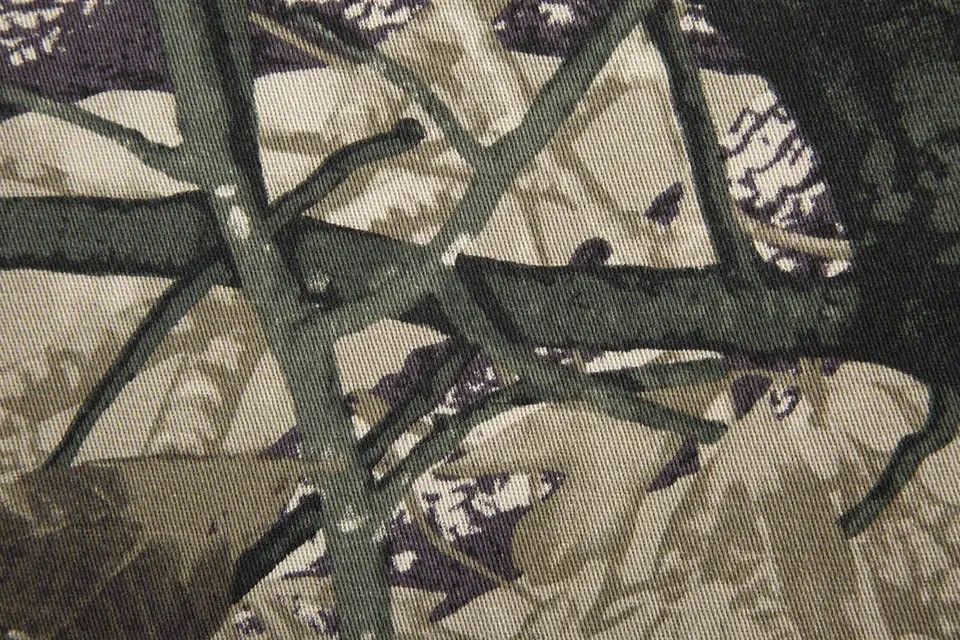 Japanese Brand × Vintage Leaf Camouflage Logging Pants Straight Patchwork Baggy Jeans Size US 36 / EU 52 - 4 Thumbnail